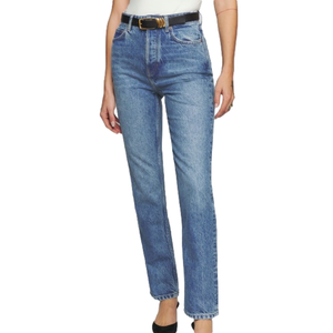 Reformation Cynthia High Rise Straight Jeans in Colorado Blue Size 26